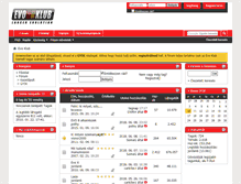 Tablet Screenshot of evoklub.hu